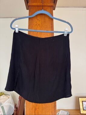 Reformation Classic Black Women's A-Line Skirt
